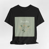 Breathe Leaf Line Tee | nature vibes, calming minimal by Tristan’s Treehouse