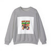 Stay Calm Crash Out Crewneck Sweatshirt | neon graffiti, meltdown design by Tristan’s Treehouse