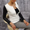 Women’s Plaid Patchwork Blazer by FitiqueFit