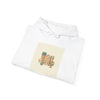 Vintage Postcard Travel Stamp Hoodie | retro travel, passport stamp by Tristan’s Treehouse