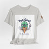 Too Cool Ice Cream Tee – 'Too Cool for the melldom.' Graphic Shirt by Tristan’s Treehouse