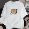 Womens Trendy Stylish Cotton Short-sleeve Top by My Store