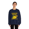 Tacos Not Tariffs Sweatshirt | taco pun, protest typography by Tristan’s Treehouse
