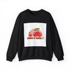 Retro Cherry Graphic Sweatshirt | kawaii fruit design by Tristan’s Treehouse