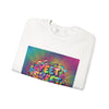 Yeet Sleep Repeat Sweatshirt | meme phrase, glitch graphic by Tristan’s Treehouse
