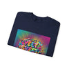 Yeet Sleep Repeat Sweatshirt | meme phrase, glitch graphic by Tristan’s Treehouse