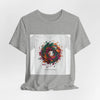Abstract Floral Swirl Tee | Painterly Brushstroke Apparel, Artsy Graphic Design by Tristan’s Treehouse
