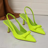 Women's Stiletto Heel Bow Ankle Strap Pumps by FitiqueFit