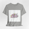Defy Norms glitch font tee | anti-aesthetic, chaotic design shirt by Tristan’s Treehouse
