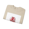 Anatomic Heart Patch Crewneck Sweatshirt | anti love graphic, punk Valentine by Tristan’s Treehouse