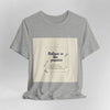 Believe in the Process T‑Shirt | note to self shirt, post‑it note design by Tristan’s Treehouse