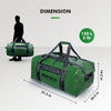 159QT Duffel Bag With Waterproof Zipper