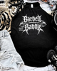 barbell baddie rockstar tank by Madness & Mayhem LLC