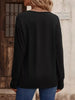 V-Neck Long Sleeve T-Shirt by Simply Love