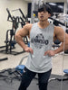 Men's Plus Size Graphic Round Neck Active Tank