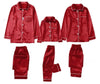 Children's Long-sleeved Parent-child Ice Silk Pajamas Suit by My Store