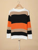 Women’s Striped Color Block Hoodie by FitiqueFit