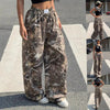 Women's Y2K Camouflage Cargo Pants by FitiqueFit