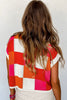 White Color Block Cap Sleeve Sweater by Wild and Free Boutique