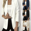 Long-Sleeve Single-Button Jacket – 4 Colors, S–3XL by FitiqueFit