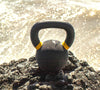 16 kg (35 lb) Powder-Coated Cast-Iron Kettlebell – Black | SoCal Kettlebellz