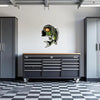 Bass Mullet Garage Wall Decal by Armed American Supply