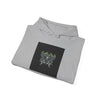 LOUD Self-Care, Metal Font Hoodie | gothic wellness quote, edgy self-care merch by Tristan’s Treehouse