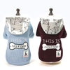 Thickened Warm, Hooded, Padded Clothes For Pets by My Store