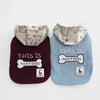 Thickened Warm, Hooded, Padded Clothes For Pets by My Store