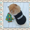 Pet Clothes Dog Clothes Spring And Summer Black Vest by My Store