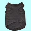 Pet Clothes Dog Clothes Spring And Summer Black Vest by My Store