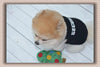 Pet Clothes Dog Clothes Spring And Summer Black Vest by My Store