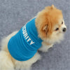 Pet Clothes Dog Clothes Spring And Summer Black Vest by My Store