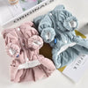 Pet Dog Clothes Winter Clothes Cat Floral Bubble Skirt Cotton Clothes by My Store