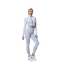 2-Piece Seamless Zip-Up Yoga Set – Workout Sets for Women by FitiqueFit