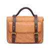 Crossbody Shoulder Bag Vegetable Tanned Leather Shoulder Bag Multifunctional Retro Leather Handbag