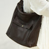 New Product Calfskin Large Capacity Womens Shoulder Bag Practical Messenger Bag Shopping Bag