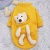 Cat Dog Pet Clothes for Small Dog Cute Sweater Spring Cat Cute Teddy Bear by My Store