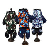Pet Clothes Autumn Winter Camouflage Hooded Pet Clothing by My Store