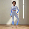 🧘‍♀️ Tight-Fitting Butt-Lifting Seamless Yoga Set by FitiqueFit