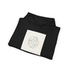 Minimal Hand-Drawn Doodle Circle Hoodie | Sketch Art, Line Drawing by Tristan’s Treehouse