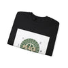 Handwritten Peace Doodle Sweatshirt | sketch aesthetic, hand drawn message by Tristan’s Treehouse