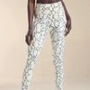 Cropped High-Waisted Leggings – Snake Print Workout Pants by FitiqueFit