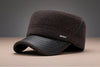 Winter Flat Hat – Classic Warm Wool-Style Newsboy Cap by FitiqueFit