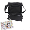 One-Shoulder Canvas Messenger Pain Bag 20Cm Bar   Doll Doll Out Transparent Canvas Bag With Tying Board Cloth