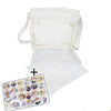 One-Shoulder Canvas Messenger Pain Bag 20Cm Bar   Doll Doll Out Transparent Canvas Bag With Tying Board Cloth