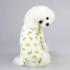 Pet Four-Legged Cotton Home Clothes Dog Pajamas Casual Cartoon Fruit Pattern by My Store