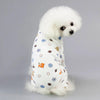 Pet Four-Legged Cotton Home Clothes Dog Pajamas Casual Cartoon Fruit Pattern by My Store