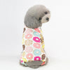 Pet Four-Legged Cotton Home Clothes Dog Pajamas Casual Cartoon Fruit Pattern by My Store