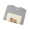 Vintage Travel Postcard Sweatshirt | travel stamps, wanderlust design by Tristan’s Treehouse
